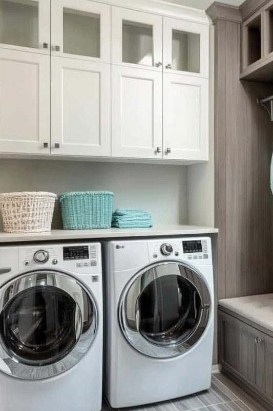 laundry room mudroom ideas rods