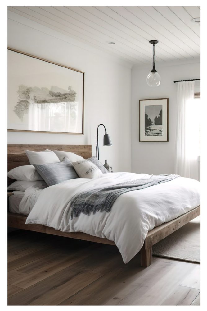 ORGANIC MODERN BEDROOM SAVE OR SPLURGE
