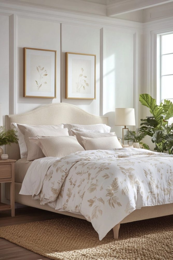 bedroom gallery wall layout ideas 4