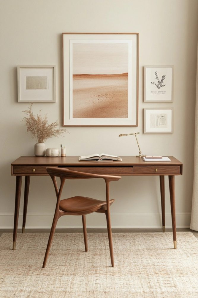 home office gallery wall design 10