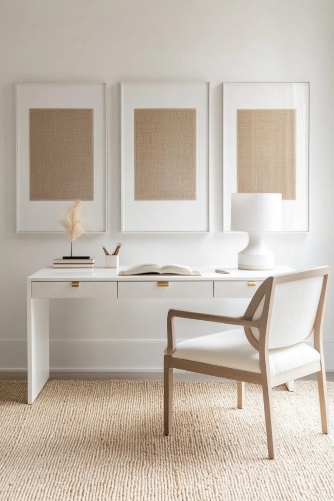 home office gallery wall design 8