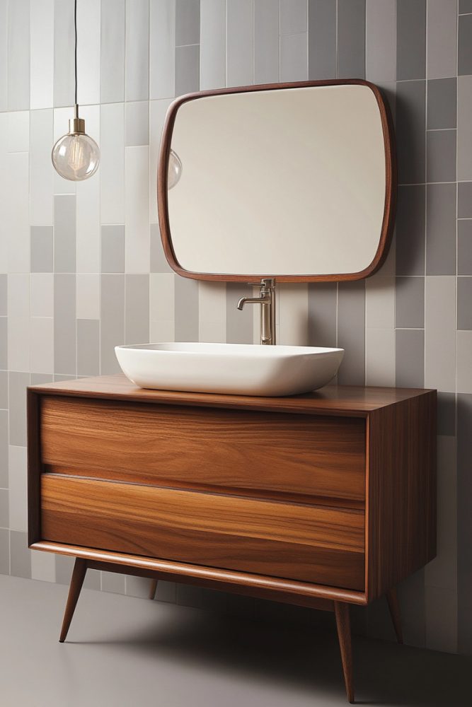 mid century modern bathroom ideas (1)