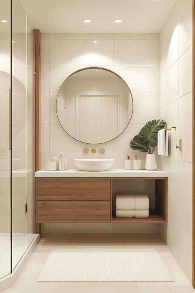 mid century modern bathroom ideas 4
