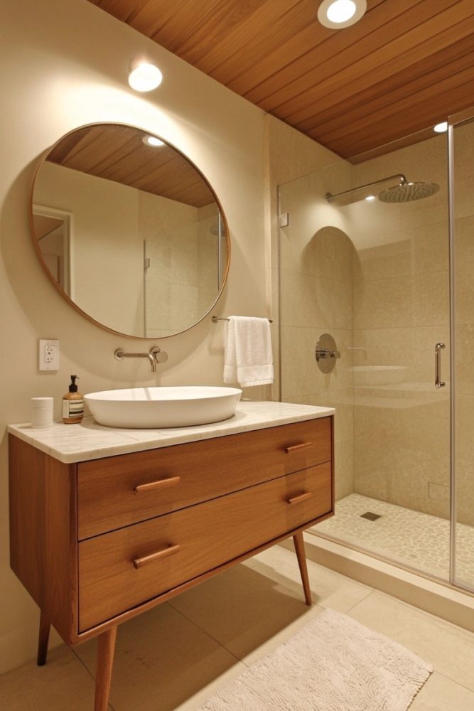 mid century modern bathroom ideas 8