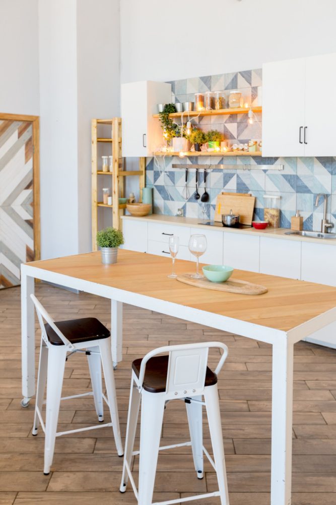 mid century modern kitchen IS