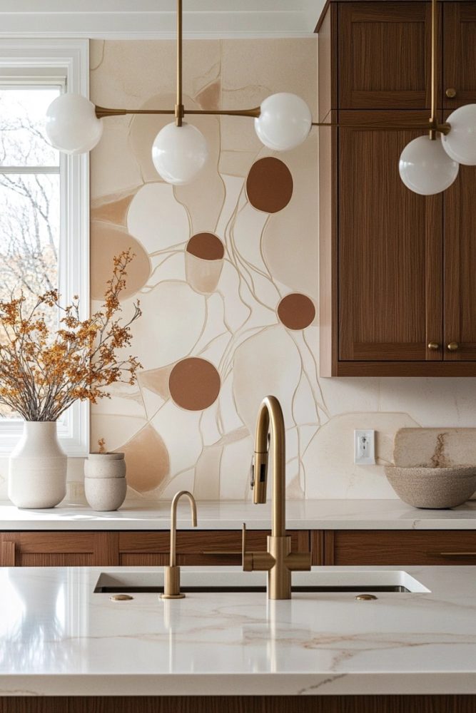mid century modern kitchen design 2