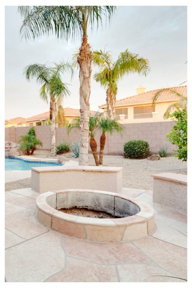 Built In Bench Seating backyard firepit ideas