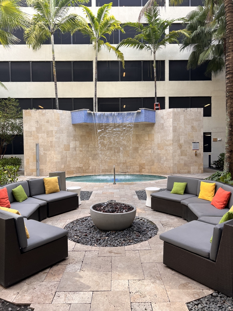 Fire,Pit,Outside,In,Front,Of,Jacuzzi