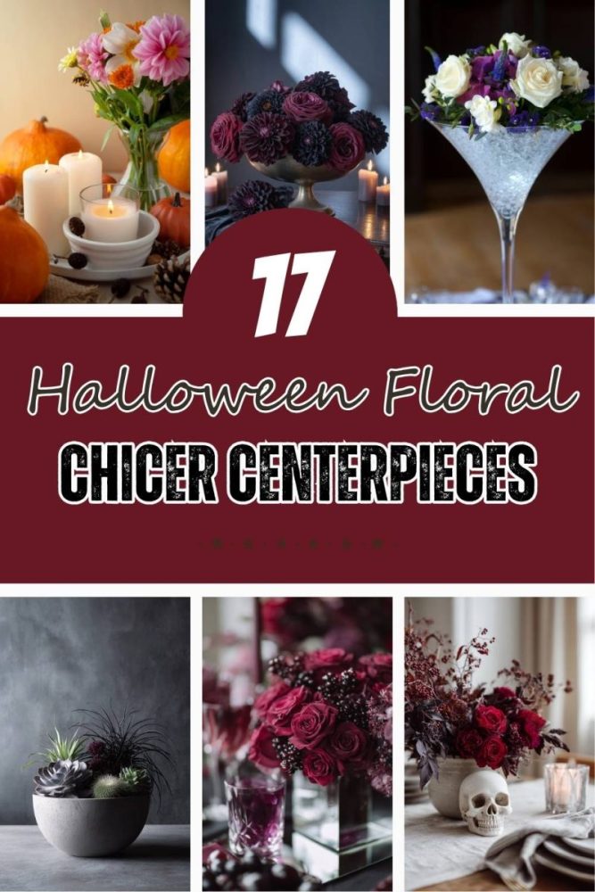 17 Halloween Floral Centerpieces That Are Way Chicer Than a Pumpkin Pail