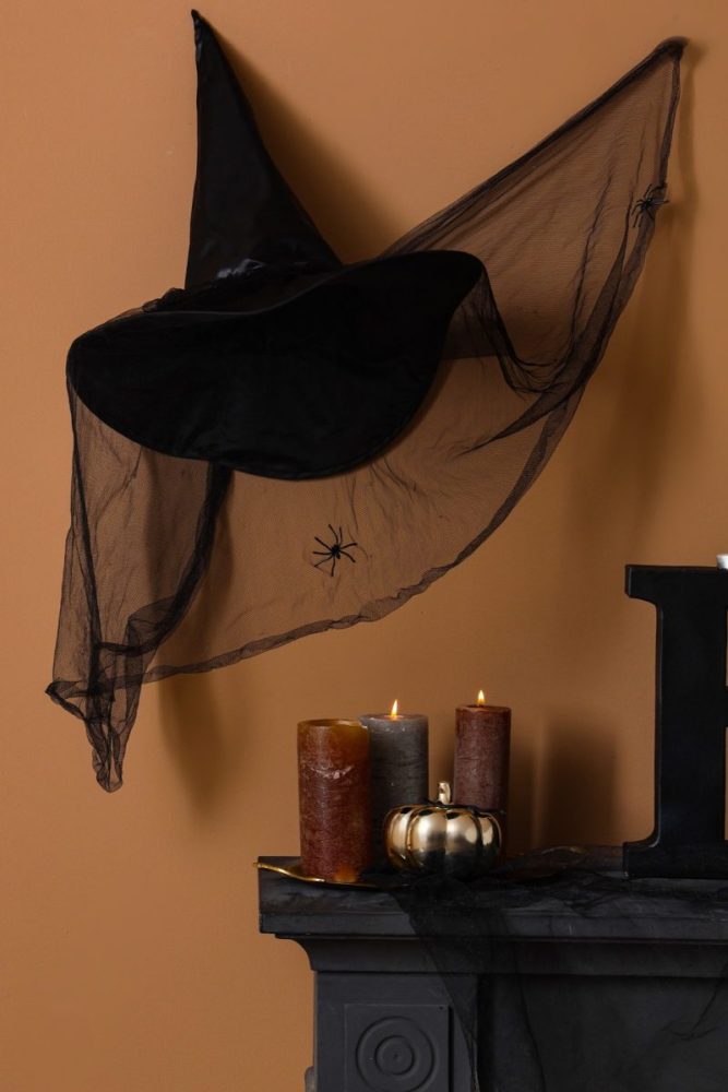 witch hat wall art