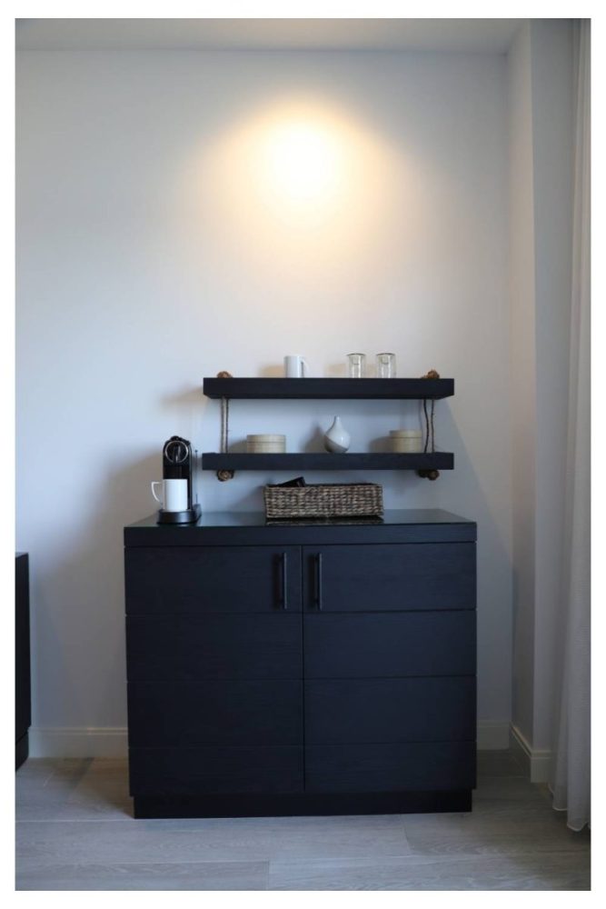 All Black Setup coffee station ideas
