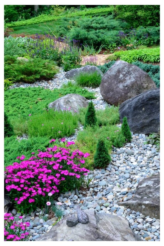 Rock Garden Flower Bed garden flower bed ideas