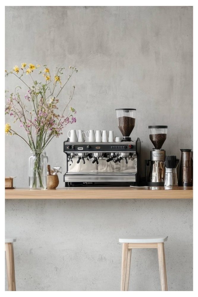 Scandinavian Neutrals coffee station ideas