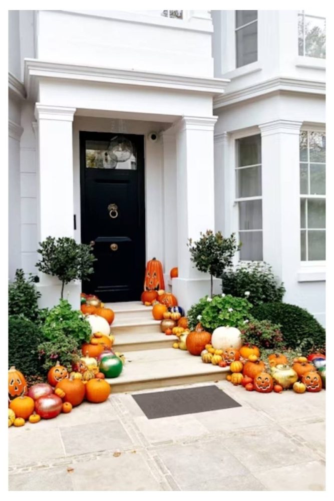 Spooky Doormat Pairing Halloween Entryway Decor