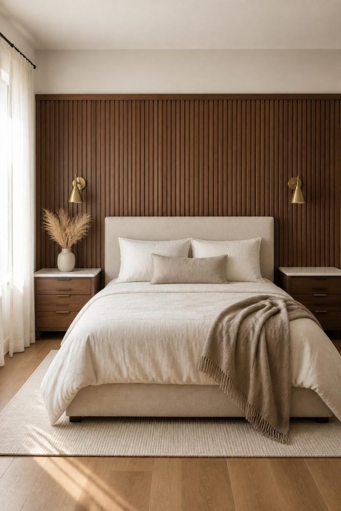 17 Stunning Master Bedroom Accent Wall Variations You’ll Want to Copy