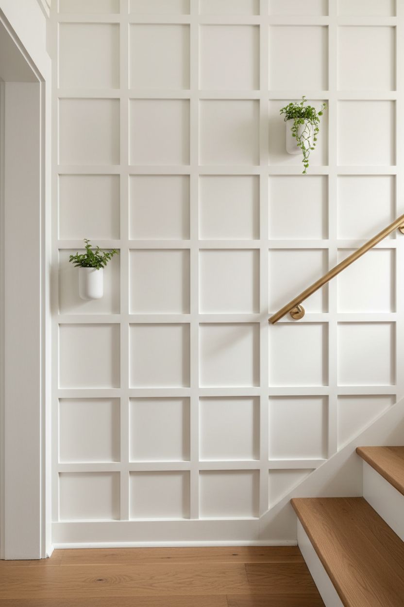Geometric Grid Paneling for a Graphic Statement