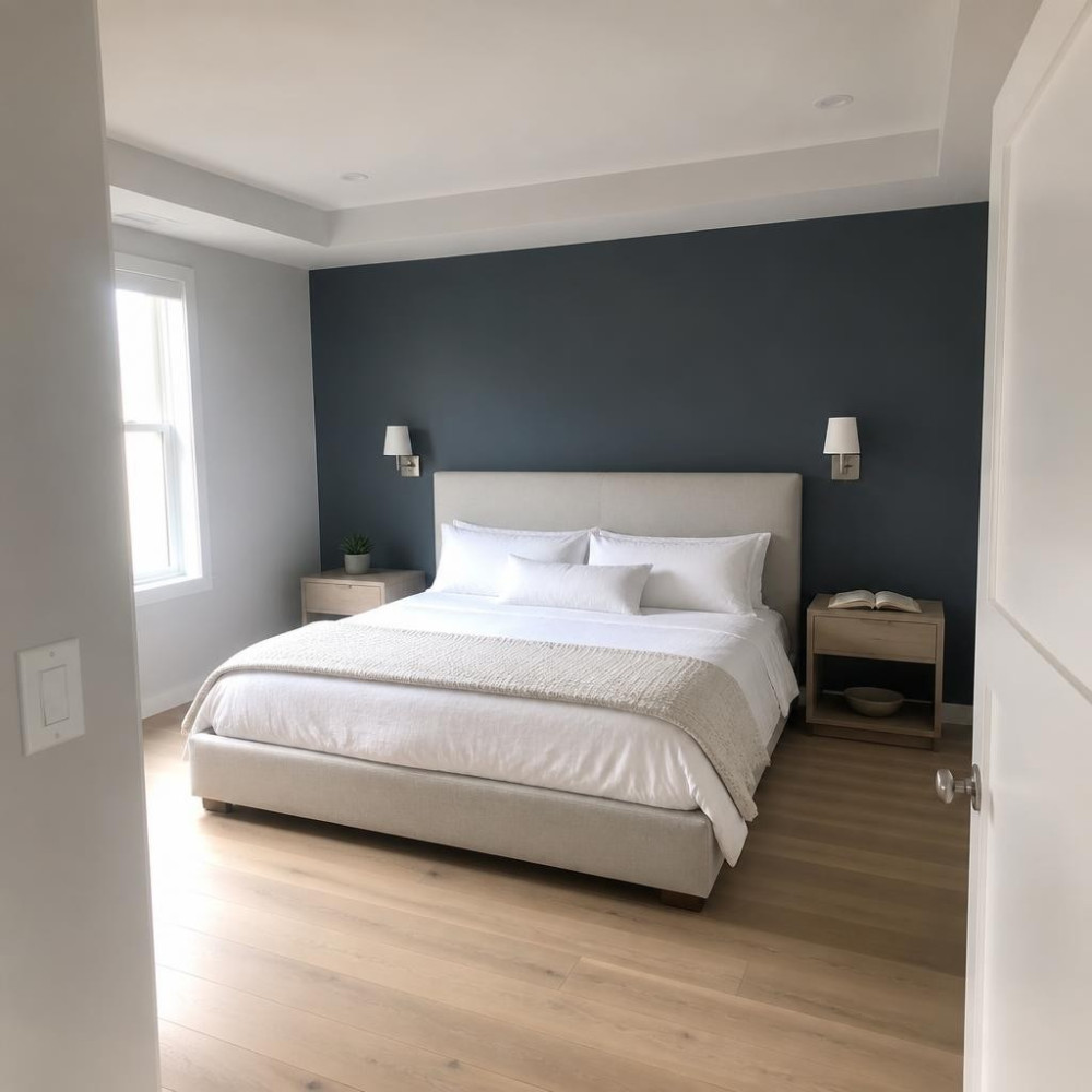 Slate Blue-Gray for a Cool Moody Atmosphere