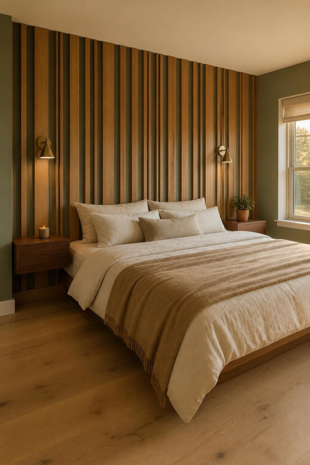 Mixed-Width Slat Wall for a Custom, High-End Look